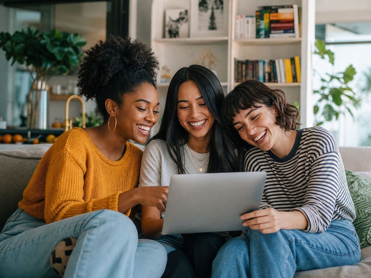 Household preparing a rental application
